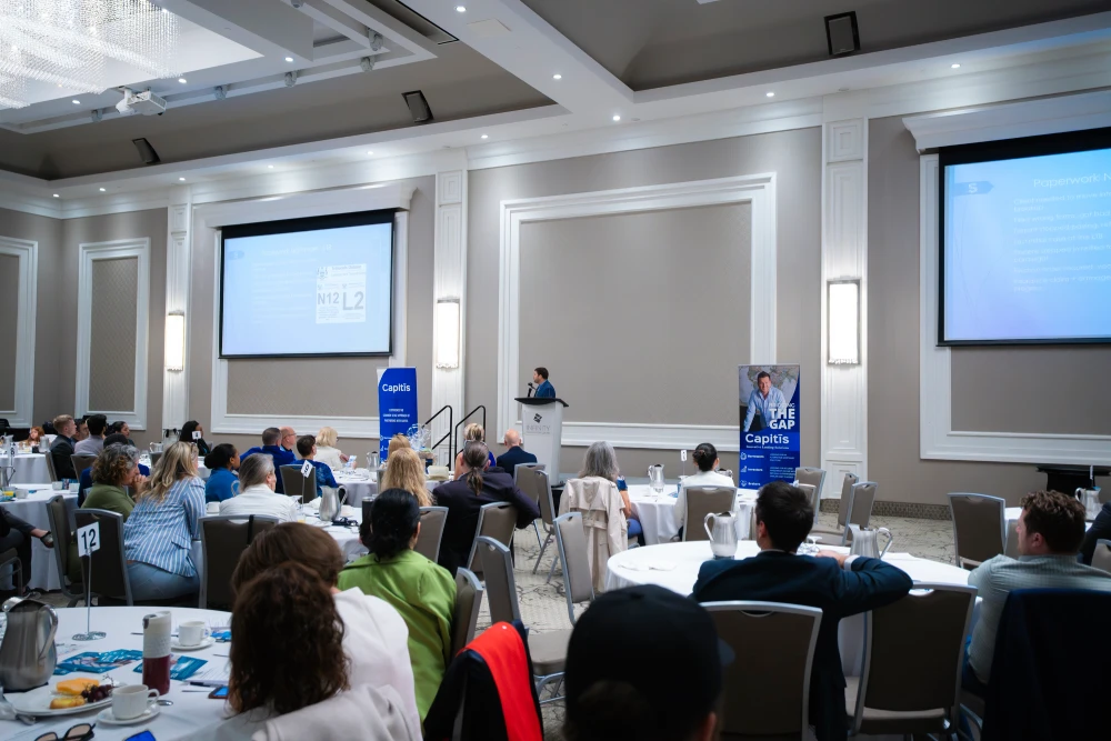 Sincere Property Management sponsor booth Capitis Investor Conference Ottawa