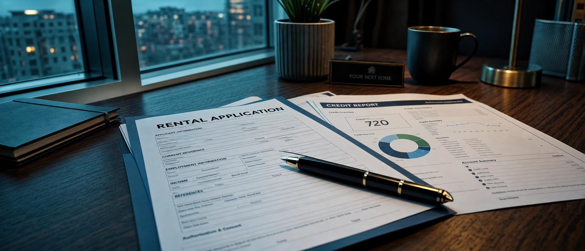 Tenant screening rental application and credit check review in Ottawa