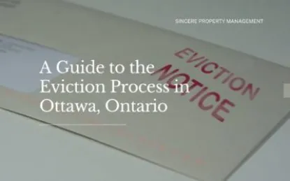 A Guide to the Eviction Process in Ottawa, Ontario